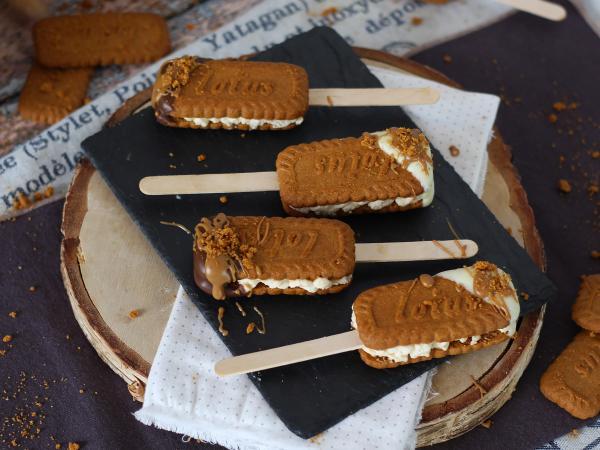 Przepis Mrożone kanapki ze speculoos