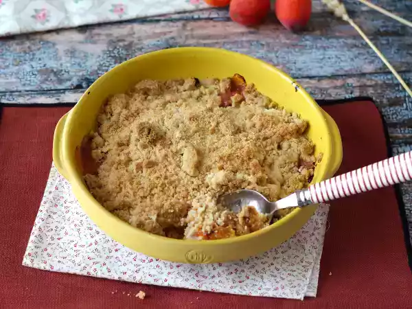Przepis Kruszonka z morelami