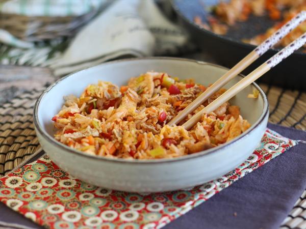 Przepis Nasi goreng, indonezyjskie danie z ryżu