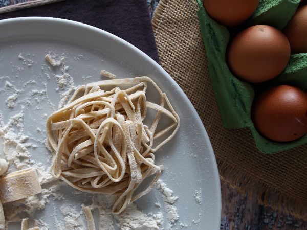 Przepis Tagliolini, procedura przygotowania krok po kroku w domu