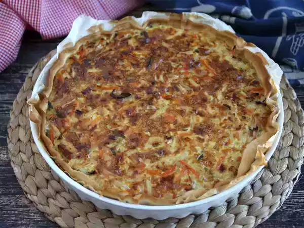 Przepis Quiche z warzywami i boczkiem, które wszyscy uwielbiają!