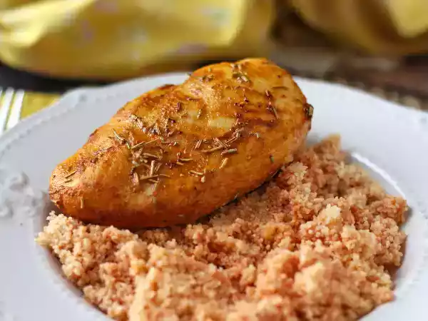 Przepis Jak przyrządzić pierś z kurczaka we frytkownicy powietrznej?