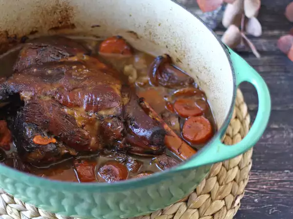 Przepis Udziec jagnięcy o godzinie 7: ultra łatwy przepis