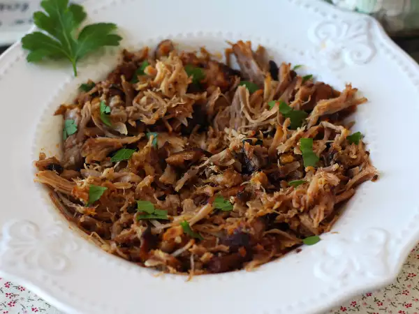 Przepis Szarpana wieprzowina we frytkownicy powietrznej
