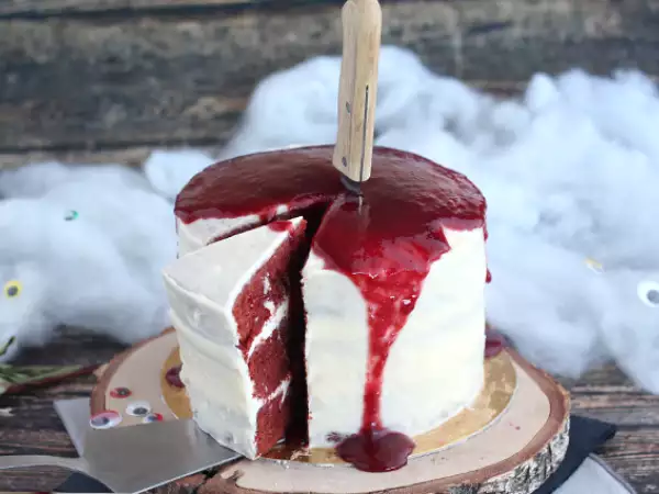 Przepis Ciasto Red Velvet specjalnie na Halloween!
