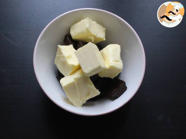 Czekoladowe brownie - Przygotowanie krok 1