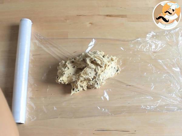 Ciasteczka z kawałkami czekolady - Przygotowanie krok 2