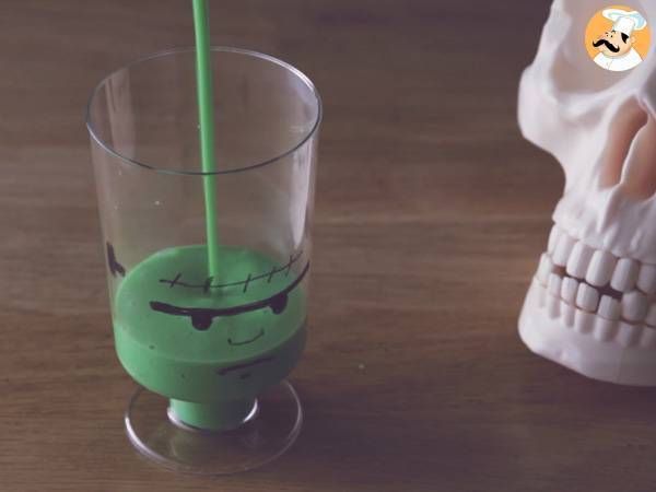Kremy Frankenstein na Halloween - Przygotowanie krok 10