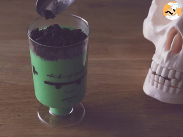 Kremy Frankenstein na Halloween - Przygotowanie krok 11