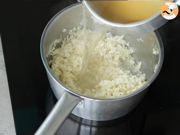 Risotto z serem i chorizo - Przygotowanie krok 4