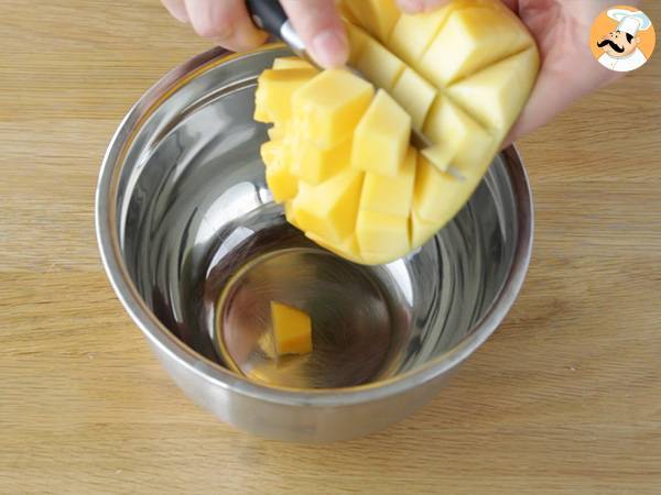 Kremowy mus z mango - Przygotowanie krok 3