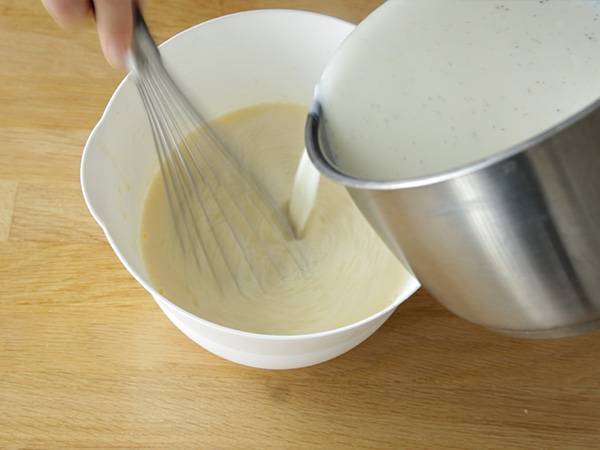 Flan pâtissier jak u piekarza - Przygotowanie krok 3