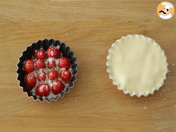 Tarta tatin z pomidorkami koktajlowymi - Przygotowanie krok 4