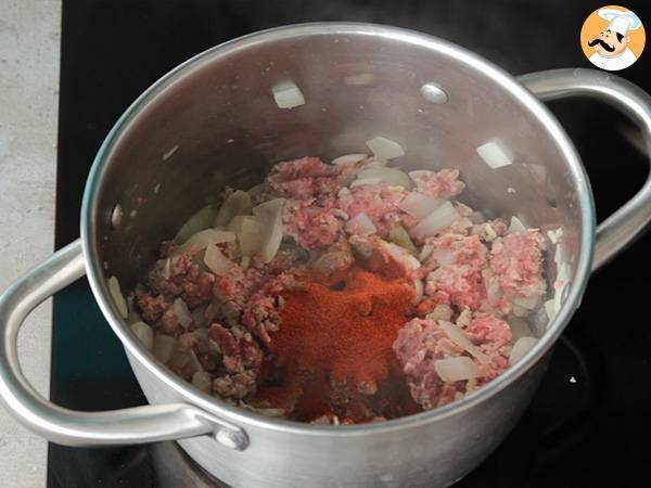 Meksykańskie chili con carne - Przygotowanie krok 2