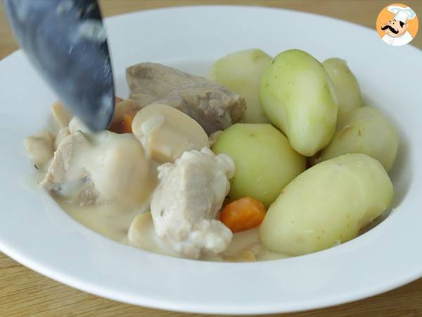 Łatwy przepis na blanquette de veau - Przygotowanie krok 7