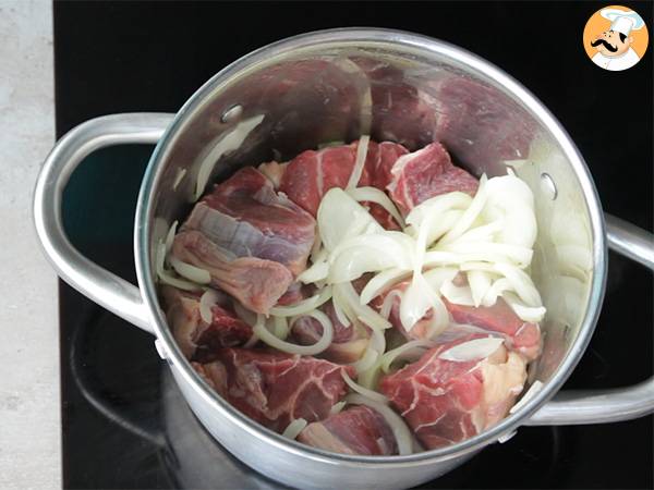 Wołowina bourguignon - Przygotowanie krok 1