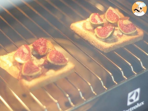 Bruschetta z figami, parmezanem i szynką parmeńską - Przygotowanie krok 4