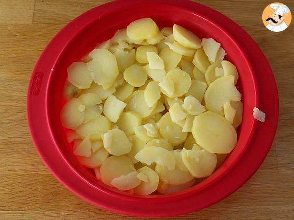Tarta Tatin z ziemniakami i serem Cantal - Przygotowanie krok 3