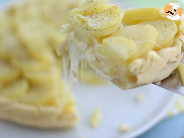 Tarta Tatin z ziemniakami i serem Cantal - Przygotowanie krok 7