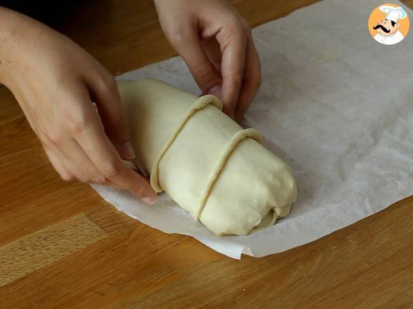 Polędwiczki wieprzowe w cieście francuskim, krok po kroku - Przygotowanie krok 4