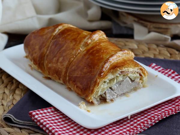 Polędwiczki wieprzowe w cieście francuskim, krok po kroku - Przygotowanie krok 6