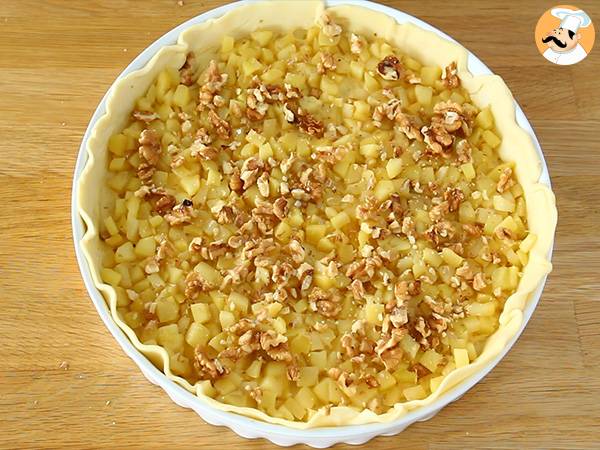 Tarta z camembertem i jabłkami - Przygotowanie krok 3