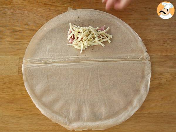Nems z pizzą - Przygotowanie krok 2