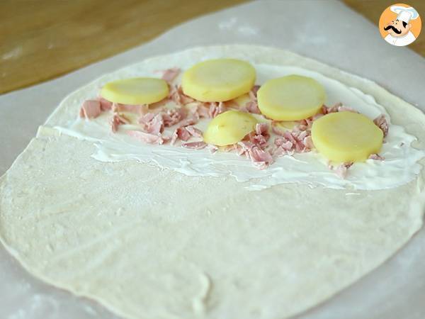 Chausson z raclette, savoyardzka calzone - Przygotowanie krok 2