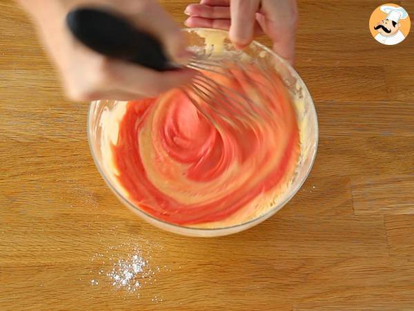 Tort niespodzianka na Walentynki - Przygotowanie krok 2