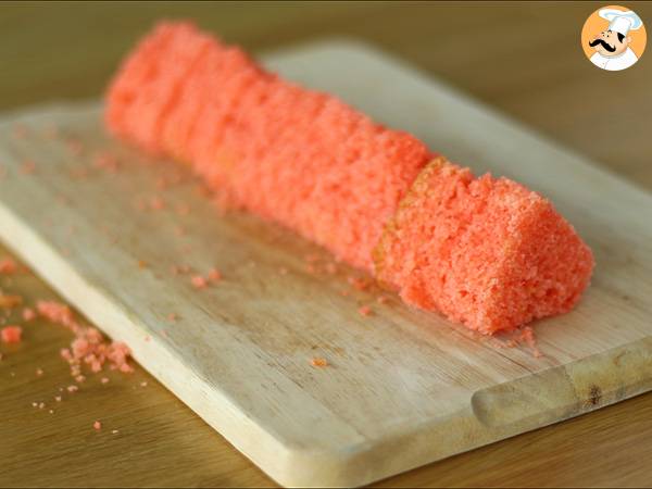 Tort niespodzianka na Walentynki - Przygotowanie krok 5