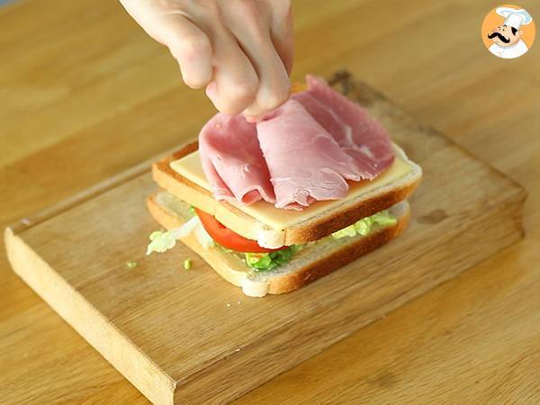 Klubowa kanapka z jajkiem - Przygotowanie krok 2
