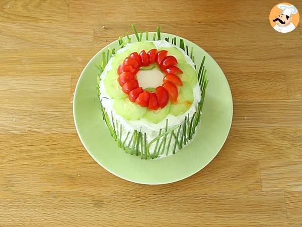 Ciasto kanapkowe, świeży tort na aperitif - Przygotowanie krok 6