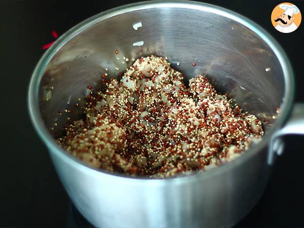 Risotto z komosą ryżową i grzybami - Przygotowanie krok 2