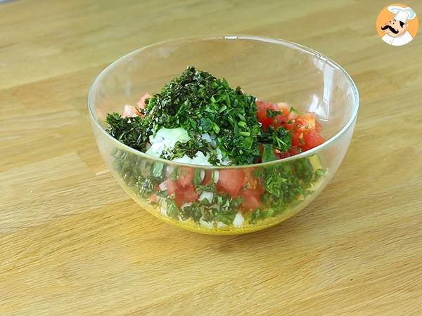 Bardzo łatwe orientalne tabbouleh - Przygotowanie krok 2