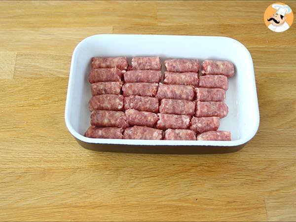 Karmelizowane kiełbaski na aperitif - Przygotowanie krok 1