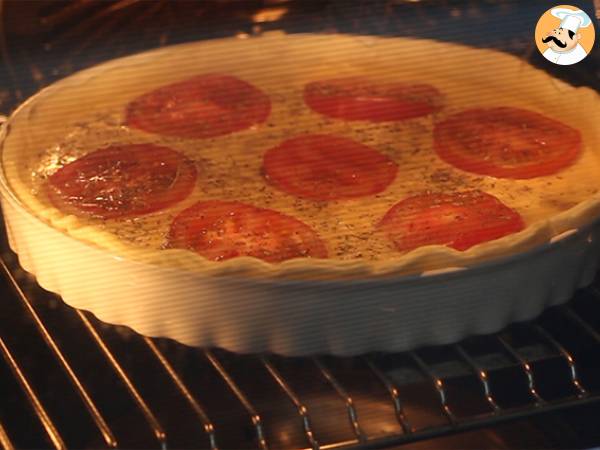 Quiche z tuńczykiem i pomidorami - Przygotowanie krok 4