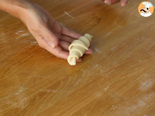 Croissanty z mlekiem skondensowanym - Przygotowanie krok 5