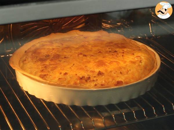 Szybka i łatwa quiche z łososiem - Przygotowanie krok 5