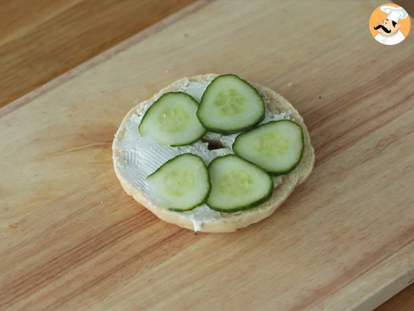 Bajgiel wegetariański - Przygotowanie krok 2