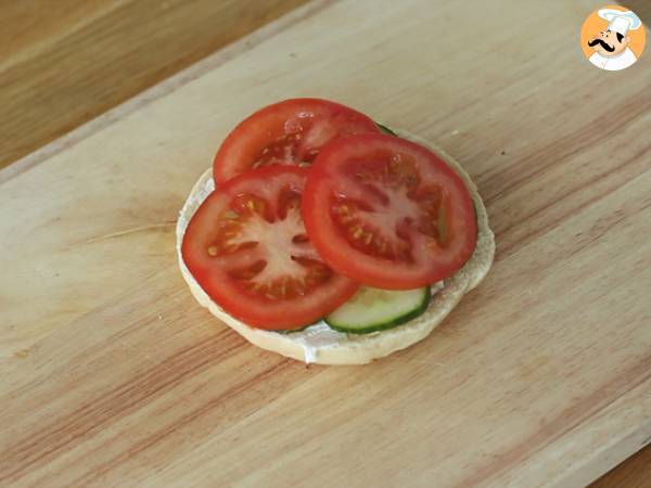 Bajgiel wegetariański - Przygotowanie krok 3