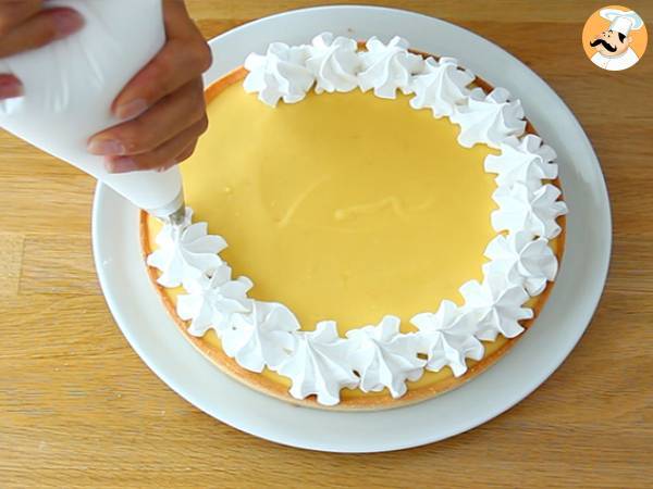 Cytrynowa tarta z bezą - Przygotowanie krok 10