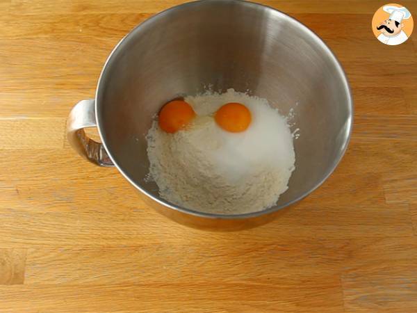 Lekkie i chrupiące gofry - Przygotowanie krok 1