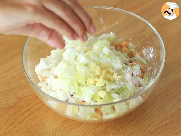 Falafele, szybki i łatwy przepis - Przygotowanie krok 1