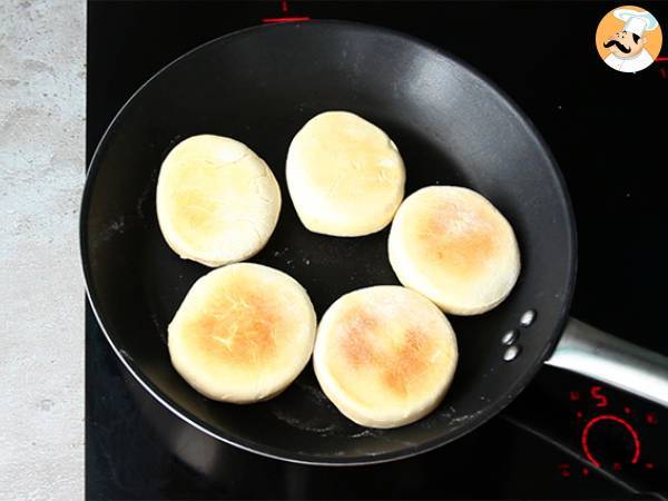 Muffiny angielskie (łatwe i puszyste) - Przygotowanie krok 4