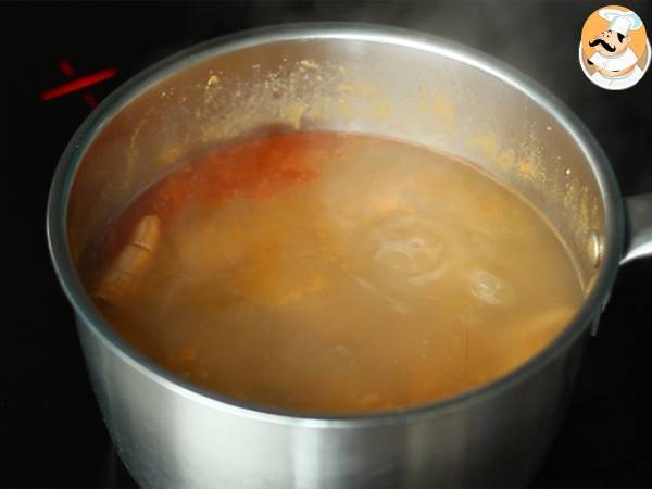 Fumet lub bulion z krewetek - Przygotowanie krok 3