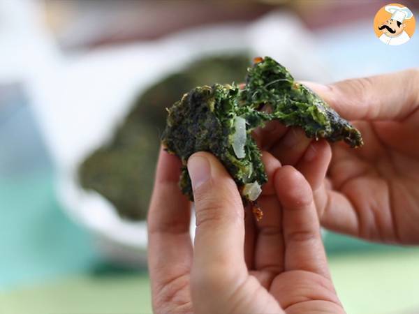 Łatwe placuszki ze szpinakiem - Przygotowanie krok 4