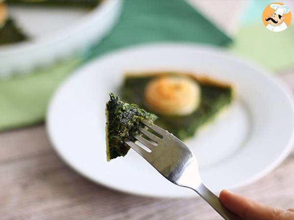 Quiche ze szpinakiem i serem kozim - Przygotowanie krok 5