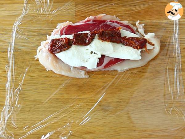 Balotynki z kurczaka z mozzarellą - Przygotowanie krok 2