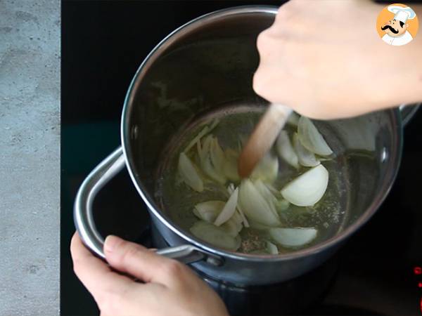 Zupa krem z dyni piżmowej - Przygotowanie krok 2