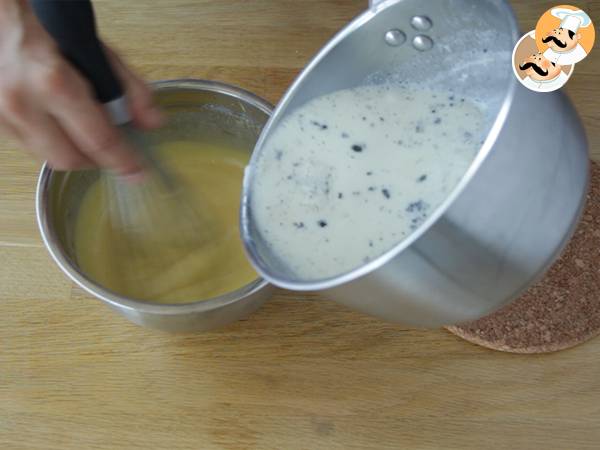 Słoneczna tarta waniliowo-czekoladowa - Przygotowanie krok 2